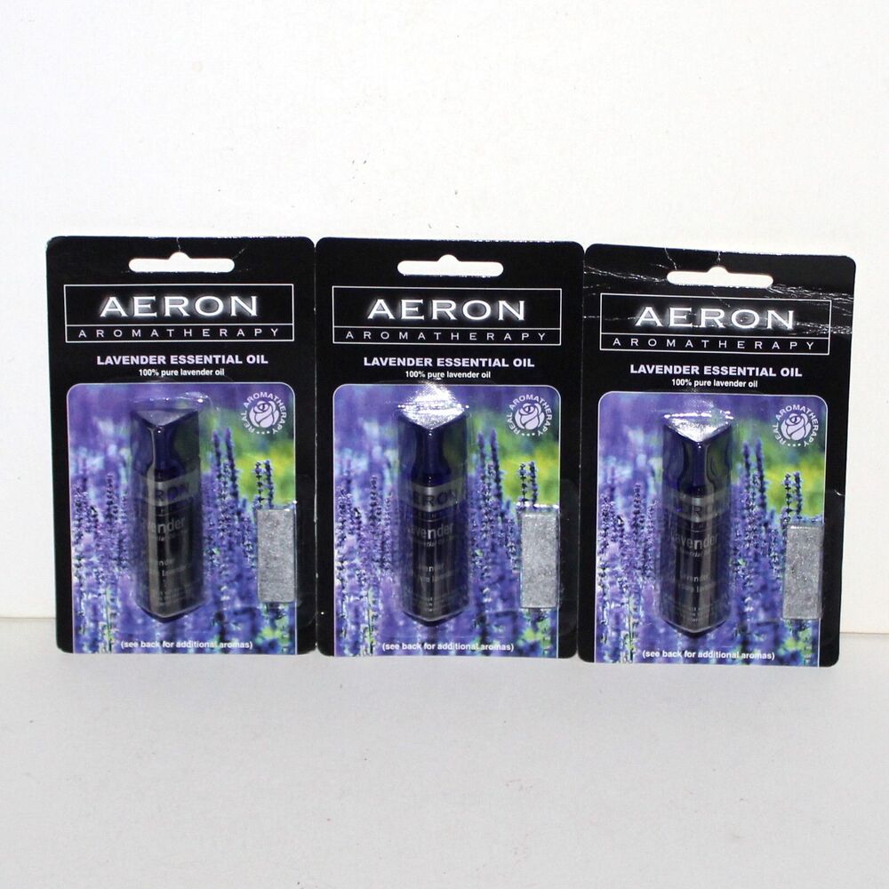 Lot 3 Aeron Essential Oil Lavender aromatherapy 100% pure all natural